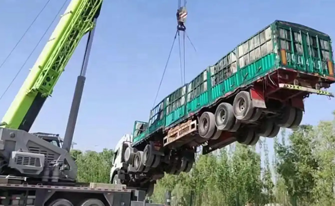 庆阳道路脱困救援案例